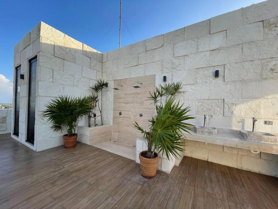 Brand New Condo With Rooftop Pool Косумель Экстерьер фото