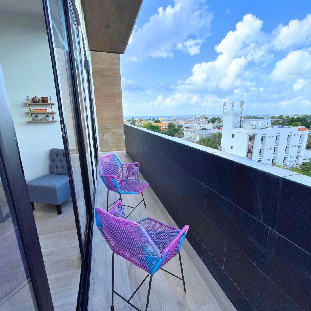 Brand New Condo With Rooftop Pool Косумель Экстерьер фото