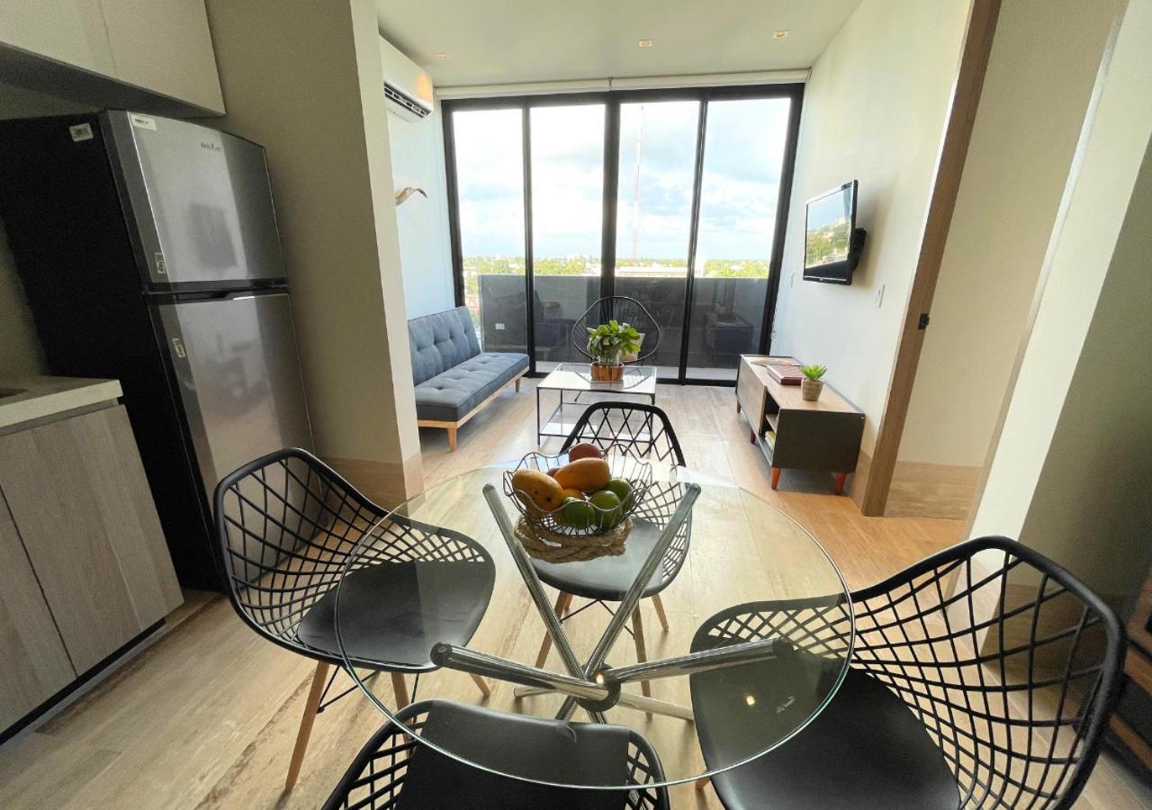 Brand New Condo With Rooftop Pool Косумель Экстерьер фото