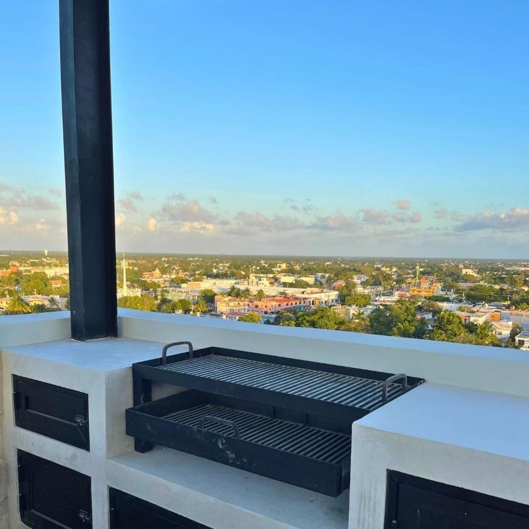 Brand New Condo With Rooftop Pool Косумель Экстерьер фото